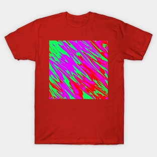 Spray Paint Red Pink Green T-Shirt